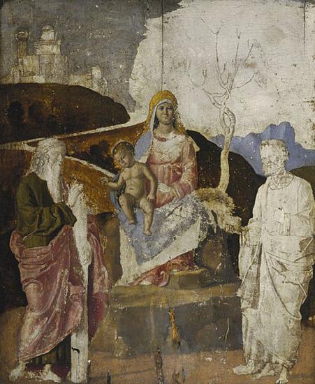 CIMA da Conegliano The Virgin and Child with Saint Andrew and Saint Peter oil painting picture